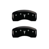 MGP 4 Caliper Covers Engraved Front Pontiac Rear Arrow Black Finish Sil Char 2004 Pontiac Bonneville