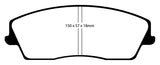 EBC 05-09 Chrysler 300 2.7 Yellowstuff Front Brake Pads