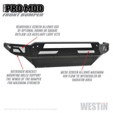 Westin 13-18 Dodge Ram 1500 / 2019 Ram 1500 Classic Pro-Mod Front Bumper - Textured Black