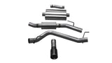 Corsa 2020-2025 Jeep Gladiator JT 3.0in Cat-Back Single Touring Side Exit w/ 4.0in Black Tip