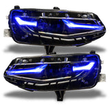 Oracle 19-21 Chevy Camaro LS/LT RGB+A Headlight DRL  Kit - ColorSHIFT w/ BC1 Controller