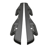 Westin 14-18 Chevrolet Silverado/GMC Sierra Crew Cab Outlaw Nerf Step Bars (Excl. Diesel) -Text. Blk