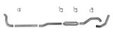 Diamond Eye KIT 4in Turbo Back SGL AL: 2-WHEEL DRIVE ONLY 89-93 DODGE CUMMINS 5.9L