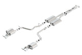 Borla 11-14 Dodge Challenger 3.6L AT/MT RWD 2Dr Single Split Rear Exit Rectangle Tip Catback Exhaust