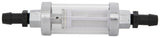 Spectre Premium Clearview Fuel Filter (Incl. 1/4in. / 5/16in. / 3/8in. Barb Fittings)