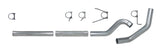 Diamond Eye KIT 4in Catback MFLR RPLCMENT PIPE Single SS: 2004.5-2007.5 DODGE CUMMINS 600