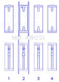 King Engine Bearings Buick V6 Main Bearing Set