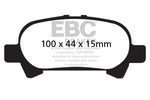 EBC 00-04 Toyota Avalon 3.0 Ultimax2 Rear Brake Pads