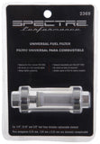 Spectre Premium Clearview Fuel Filter (Incl. 1/4in. / 5/16in. / 3/8in. Barb Fittings)