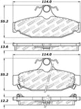 StopTech Street Select Brake Pads - Front