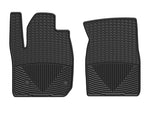 WeatherTech 2019+ GM Truck 1500/2500HD/3500HD Reg Cab w/Carpeted Floors Front Rubber Mats - Black