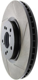 StopTech Power Slot 07-09 Acura MDX / 09-10 Honda Pilot Front Left Slotted Rotor