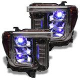 Oracle 19-21 Silverado/Sierra 1500 RGB Demon Eye Headlight Kit - w/o Controller