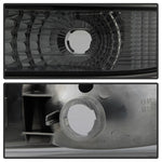 xTune Chevy Silverado 99-02 Amber Reflector Bumper Lights Smoke CBL-JH-CS99-AM-SM