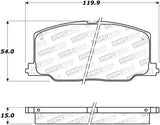 StopTech Street Brake Pads
