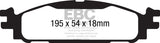EBC 11+ Ford Explorer 2.0 Turbo 2WD Ultimax2 Front Brake Pads