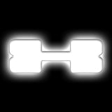 ORACLE Lighting Universal Illuminated LED Letter Badges - Matte Wht Surface Finish - X