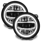 Oracle Jeep Wrangler JL/Gladiator JT RGB+W Headlight DRL Kit - ColorSHIFT w/o Controller