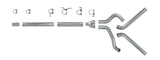 Diamond Eye KIT 4in Catback MFLR RPLCMENT PIPE DUAL AL: 94-97 FORD 7.3L F250/F350 PWRSTROKE