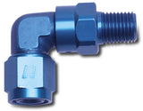Russell Performance -8 AN 90 Degree Female to Male 3/8in Swivel NPT Fitting