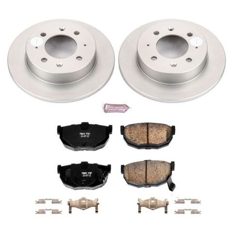 Power Stop 04-09 Kia Spectra Rear Z17 Evolution Geomet Coated Brake Kit