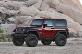 Fabtech 07-18 Jeep JK 4WD 2-Door 3in Sport System w/Stealth Shocks