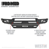 Westin 16-19 Chevy/GMC Silverado/Sierra 1500 Pro-Mod Front Bumper - Textured Black