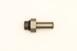 DeatschWerks 6AN ORB Male To 3/8in Barb Fitting (Single Barb - Incl O-Ring)