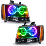 Oracle 07-13 Chevrolet Avalanche Pre-Assembled SMD Headlights - ColorSHIFT