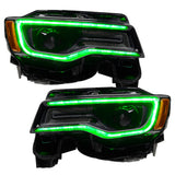 Oracle 1421 Jeep Grand Cherokee Dynamic Headlight DRL Upgrade Kit  ColorSHIFT Dynamic