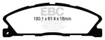 EBC 2013+ Lincoln MKT 3.5L Twin Turbo Ultimax2 Front Brake Pads