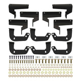Westin 18-22 Jeep Wrangler JL Unlimited Outlaw Nerf Step Bars - Textured Black
