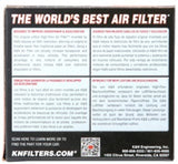 K&N Universal Air Filter 1-13/16in FLG / 3in Bottom / 2in Top / 3in Height