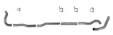 Diamond Eye KIT 4in Turbo Back MFLR RPLCMENT PIPE SGL AL: 89-93 DODGE CUMMINS 5.9L