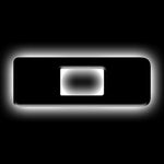 ORACLE Lighting Universal Illuminated LED Letter Badges - Matte Blk Surface Finish - D