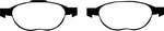 EBC 12+ Ford C-Max 2.0 Hybrid Ultimax2 Front Brake Pads
