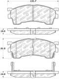 StopTech Street Select Brake Pads - Rear