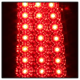 xTune Chevy Silverado 1500/2500/3500 99-02 LED Tail Lights Red Clear ALT-ON-CS99-LED-RC