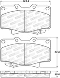 StopTech Street Brake Pads - Front/Rear