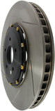 StopTech 09-11 Nissan GT-R Front Right Slotted Bare Iron 380x34mm AeroRotor Kit
