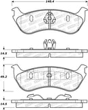 StopTech Street Brake Pads