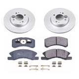 Power Stop 17-18 Mitsubishi Mirage Front Z17 Evolution Geomet Coated Brake Kit