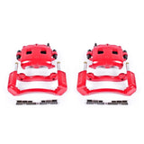 Power Stop 02-05 Dodge Ram 1500 Front Red Calipers w/Brackets - Pair