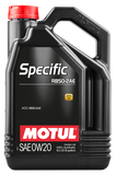 Motul 5L OEM Synthetic Engine Oil ACEA A1/B1 Specific RBS0-2AE 0W20