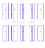 King Engine Bearings Acura F22B1/Honda F22A1/F22A6/F22B1/F22B2/F22B6 Main Bearing Set - Size STD