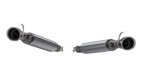 2016-2024 Chevrolet Camaro SS 6.2L QTP AR3 Dual Tip Axle Back