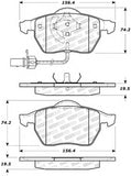 StopTech Street Select Brake Pads - Rear