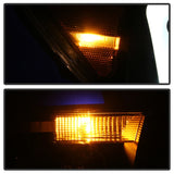 xTune Toyota Tundra 07-13 LED Light Bar Projector Headlights Black Smoked PRO-JH-TTU07-LED-BSM