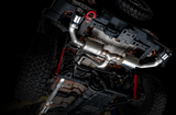 AWE Tuning 2018+ Jeep Wrangler JL/JLU Tread Edition Axle-Back Dual Exhaust - Chrome Silver Tips