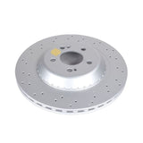 Power Stop 2017 Mercedes-Benz Maybach S550 Rear Evolution High Carbon Geomet Coated Rotor